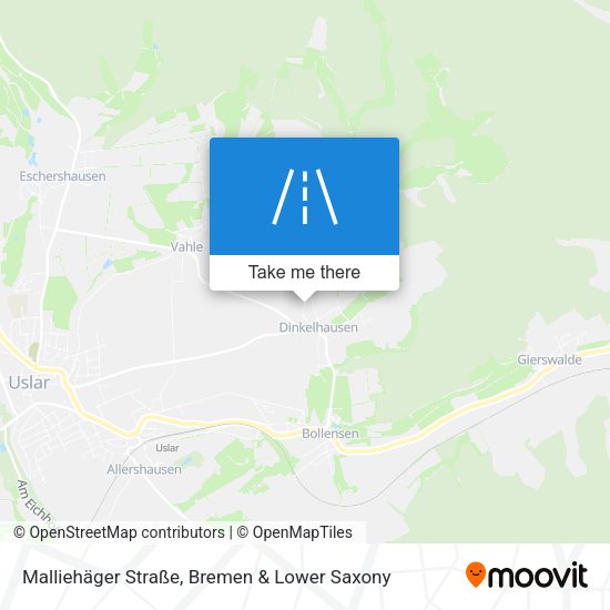Malliehäger Straße map
