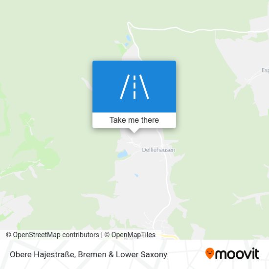 Obere Hajestraße map