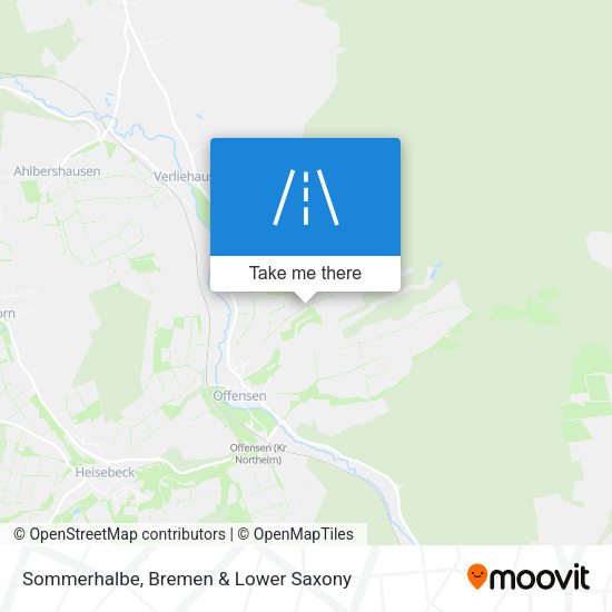 Sommerhalbe map