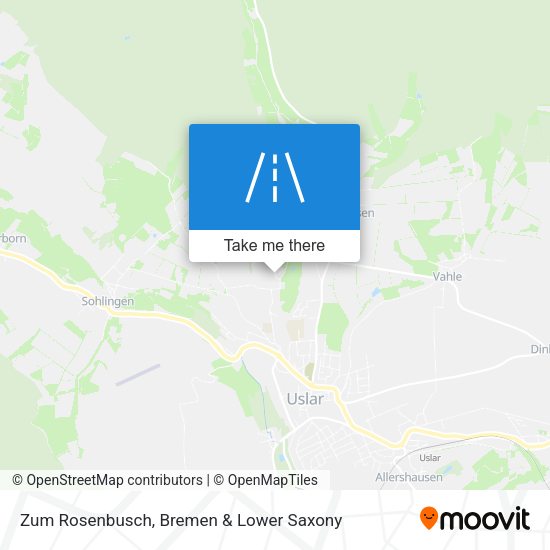 Zum Rosenbusch map