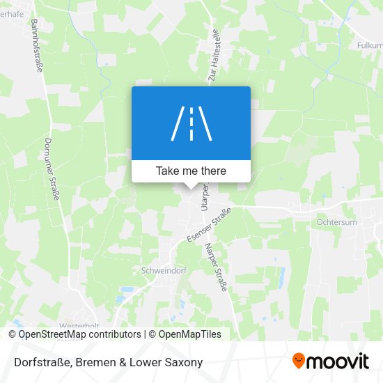 Dorfstraße map