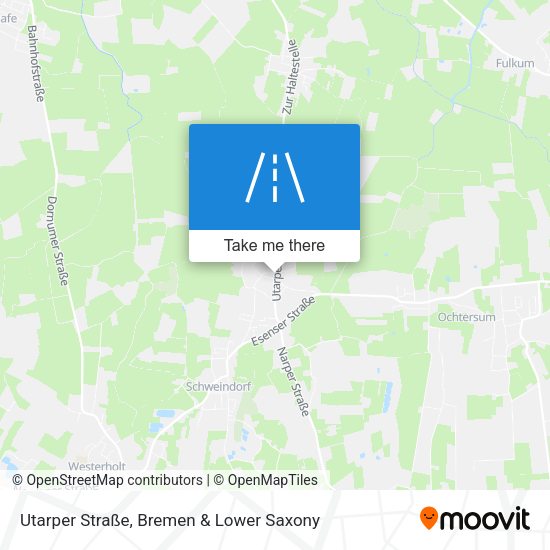 Utarper Straße map