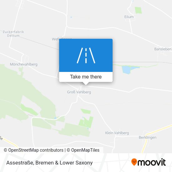 Assestraße map