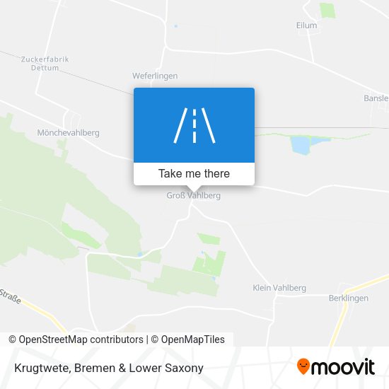 Krugtwete map