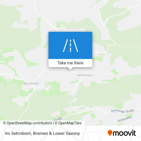 Im Sehrsborn map