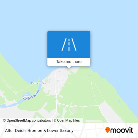 Alter Deich map