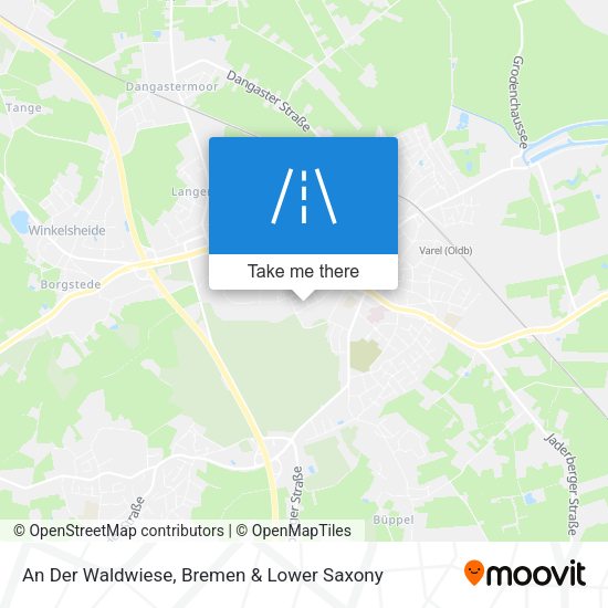 An Der Waldwiese map