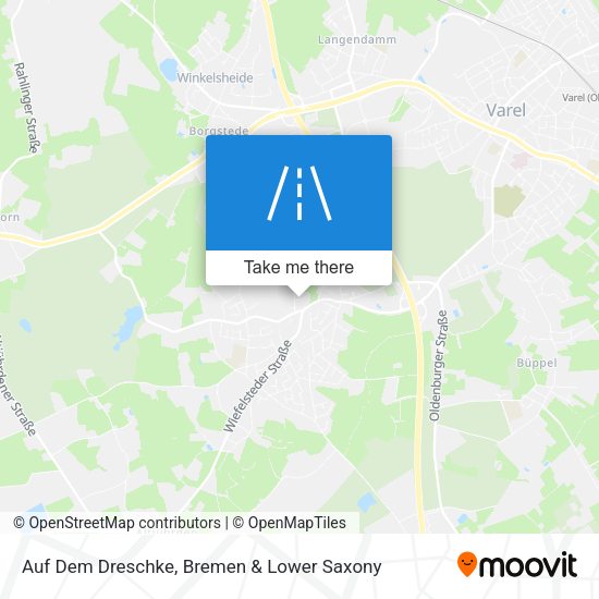 Auf Dem Dreschke map