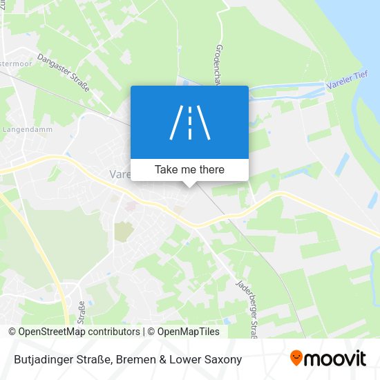 Butjadinger Straße map