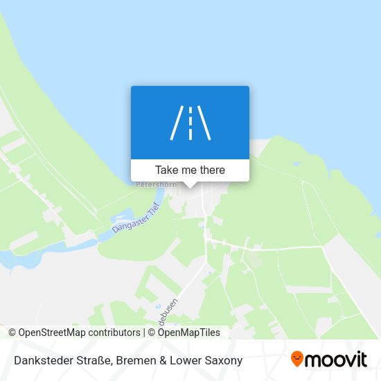 Danksteder Straße map