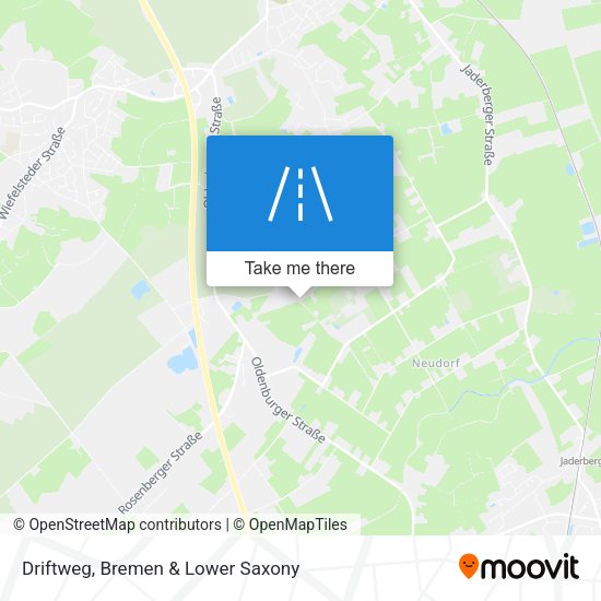 Driftweg map