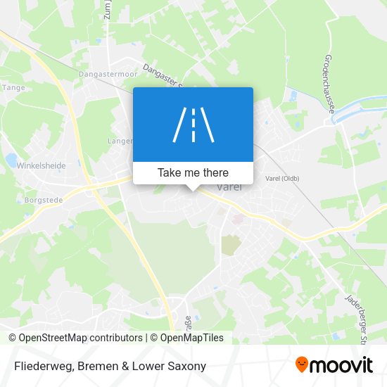Fliederweg map