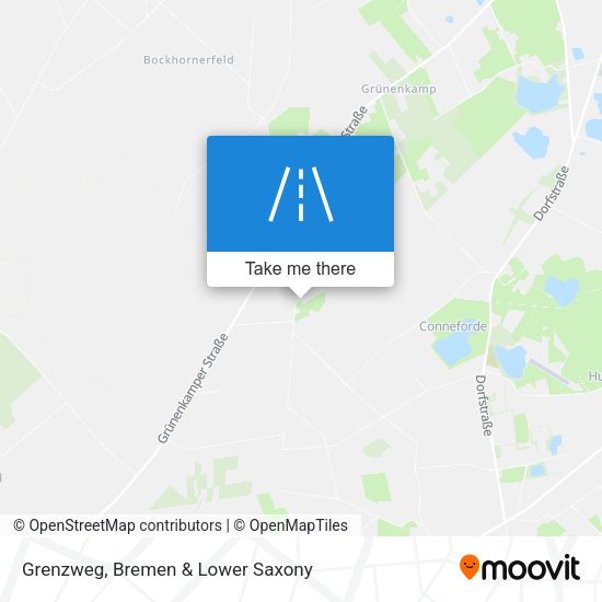 Grenzweg map