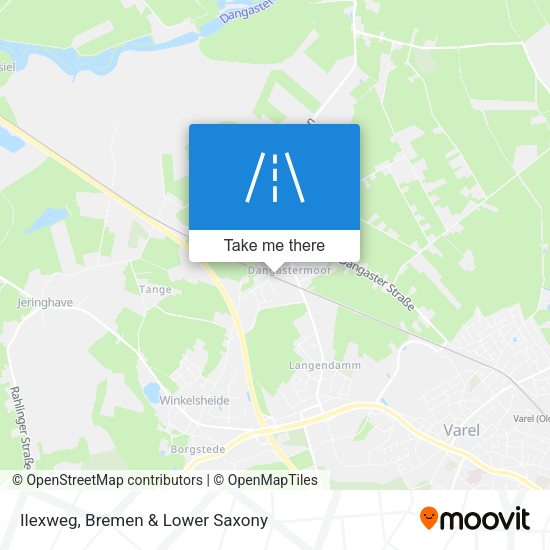 Ilexweg map