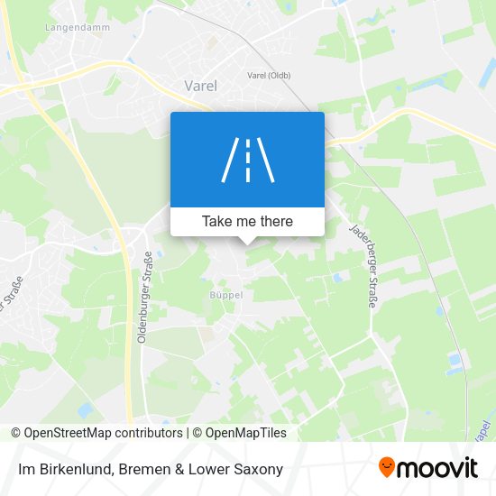 Im Birkenlund map