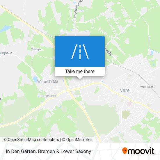 In Den Gärten map