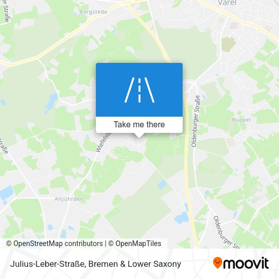 Julius-Leber-Straße map