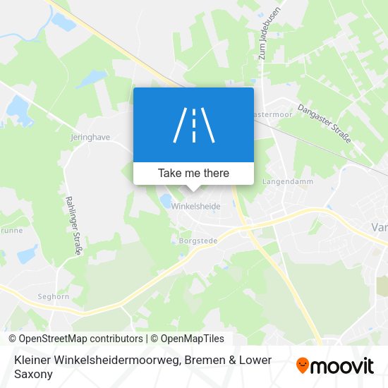 Kleiner Winkelsheidermoorweg map