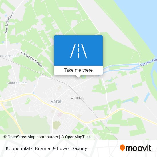 Koppenplatz map