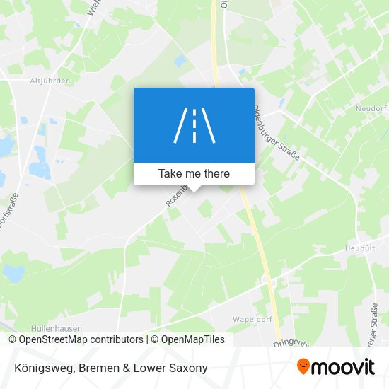 Königsweg map
