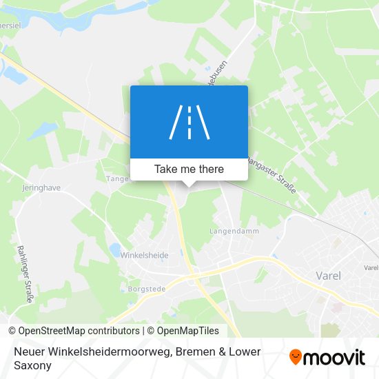 Neuer Winkelsheidermoorweg map