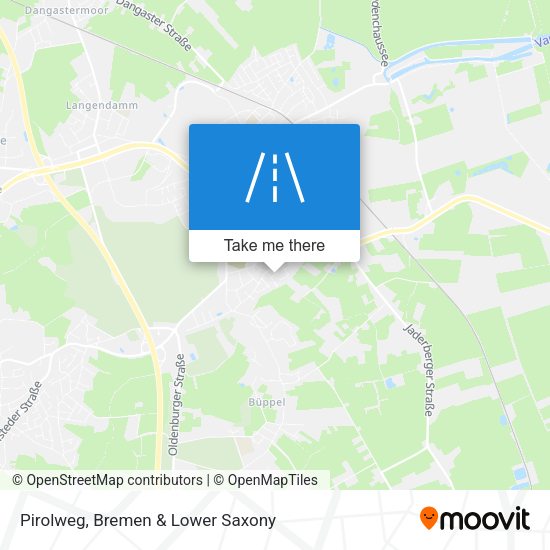 Pirolweg map