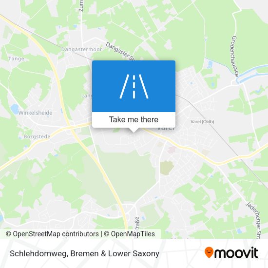 Schlehdornweg map