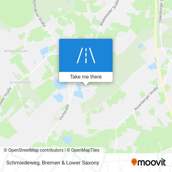 Schmiedeweg map