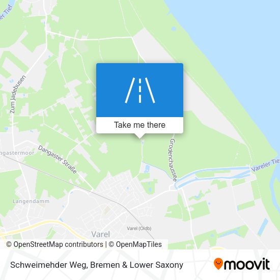Schweimehder Weg map