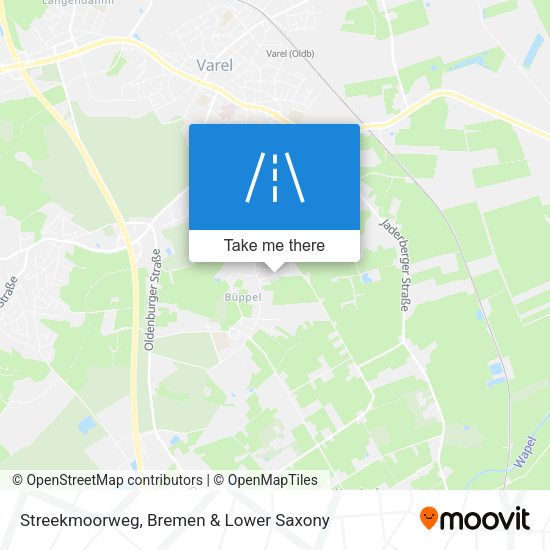 Streekmoorweg map