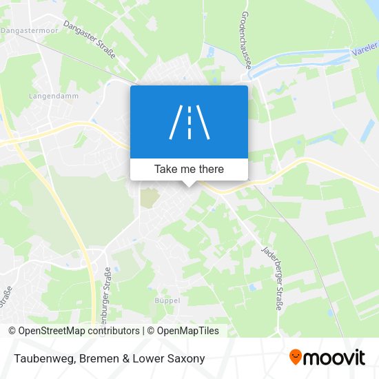 Taubenweg map
