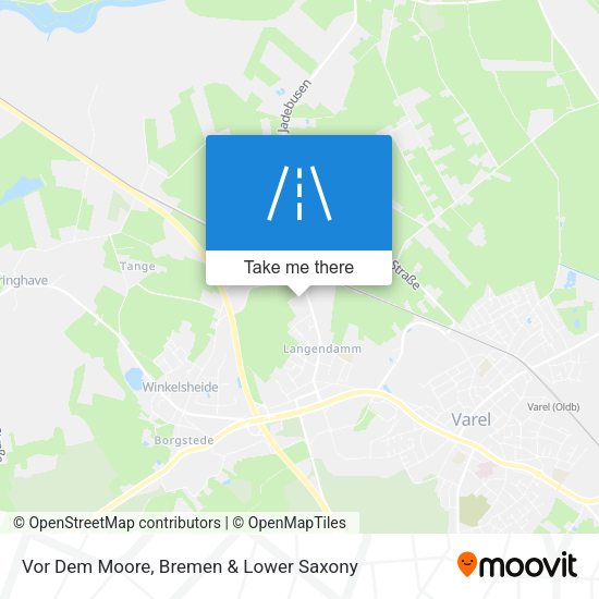 Vor Dem Moore map