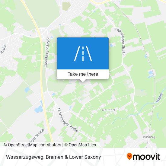 Wasserzugsweg map