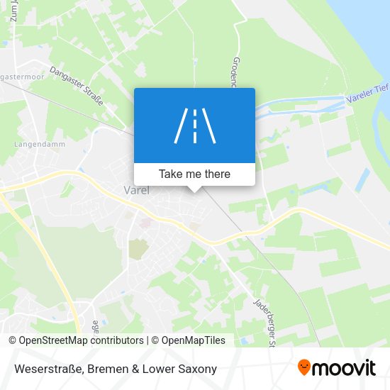 Weserstraße map