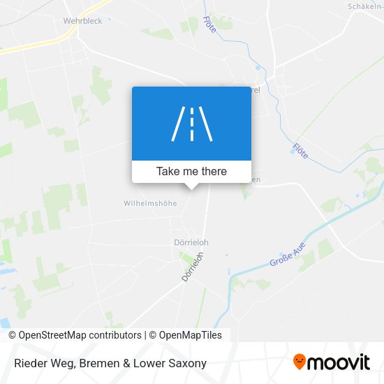 Rieder Weg map