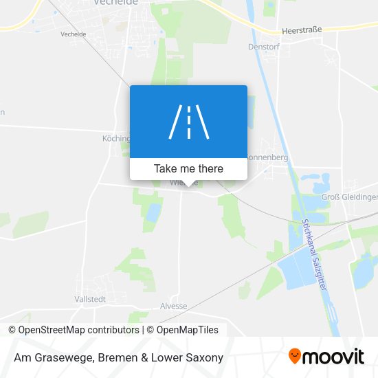 Am Grasewege map
