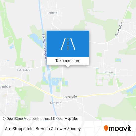 Am Stoppelfeld map