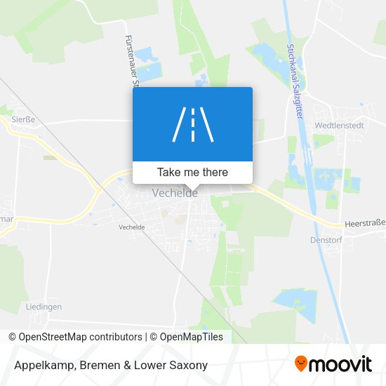 Appelkamp map