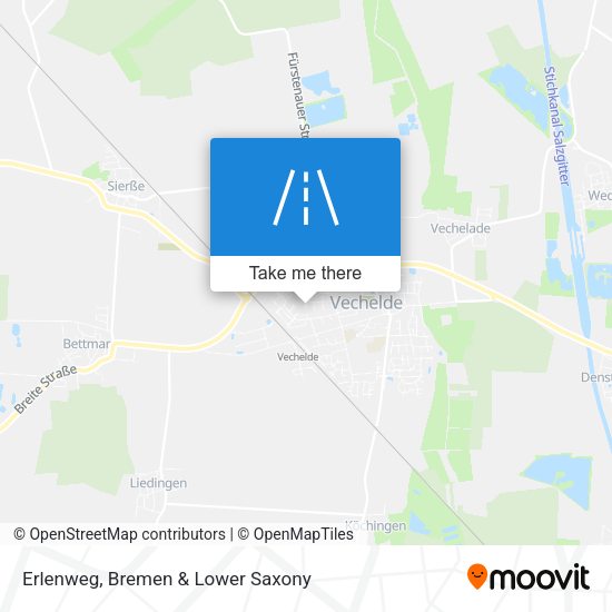 Erlenweg map