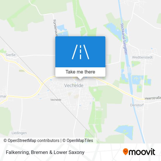 Falkenring map