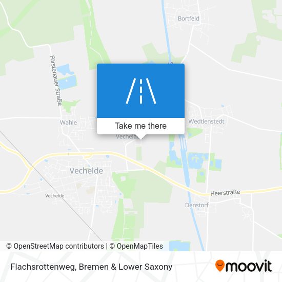 Flachsrottenweg map