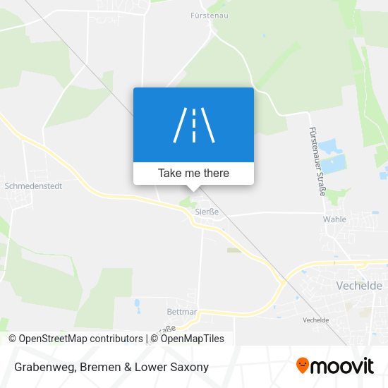 Grabenweg map