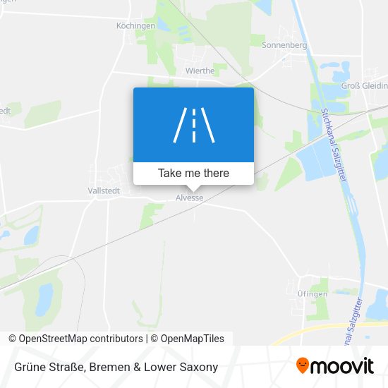 Grüne Straße map