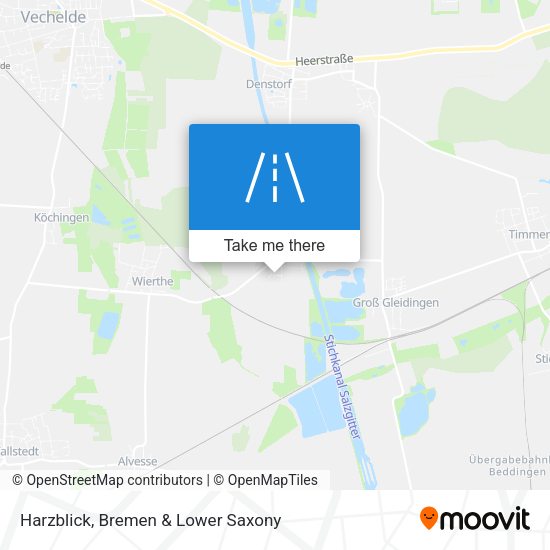 Harzblick map