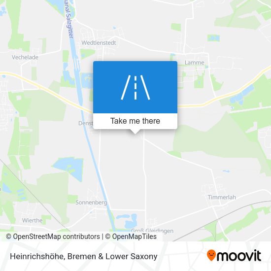 Heinrichshöhe map
