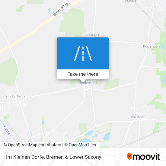 Im Kleinen Dorfe map
