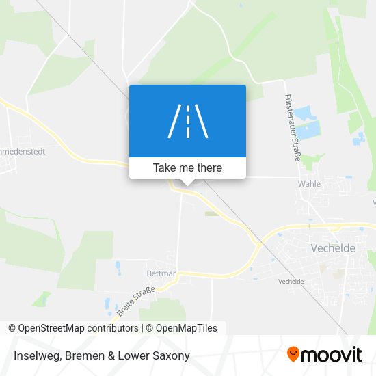 Inselweg map