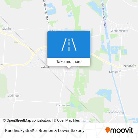 Kandinskystraße map