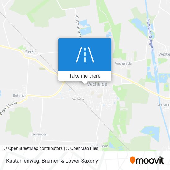 Kastanienweg map