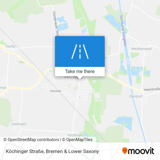 Köchinger Straße map